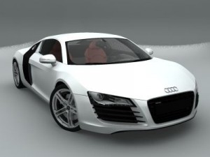 audi r8 3D Модель
