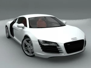audi r8 3D Model