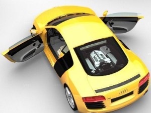audi r8 3D Модель