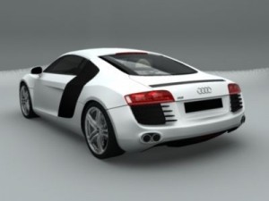 audi r8 3D Модель