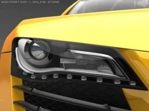 audi r8 3D Model