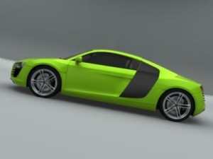 audi r8 3D Модель