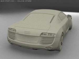 audi r8 3D Model
