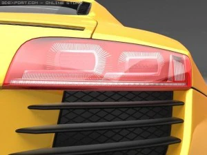 audi r8 3D Model