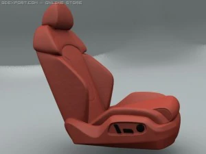 アウディ R8 用カーシート 3Dモデル