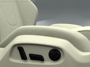car seat for audi r8 3Dモデル