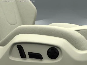 car seat for audi r8 3D Model