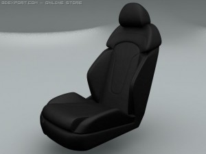 car seat for audi r8 3Dモデル