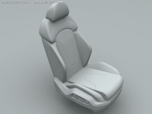 car seat for audi r8 3Dモデル