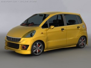 suzuki karimun estilo Model 3D
