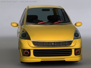 suzuki karimun estilo Model 3D