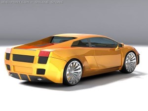 lamborgini gt Model 3D