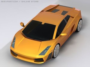 lamborgini gt Model 3D