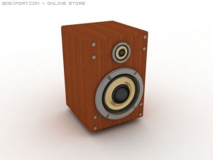 speaker 3D Модель