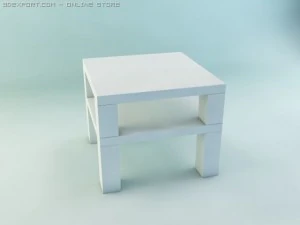 average table 3D Model