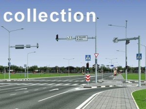 street elements collection 3D Model