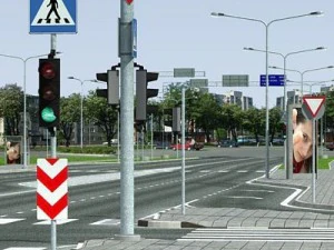 straatelementen collectie 3D Model