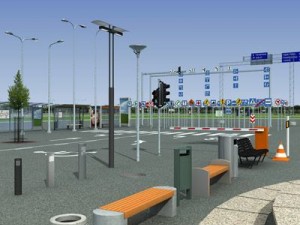 street elements collection 3D Model