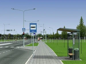 straatelementen collectie 3D Model