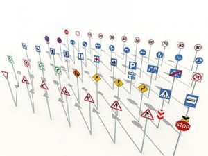 street elements collection 3D Model