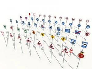 straatelementen collectie 3D Model