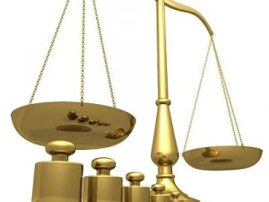 balance scales 3D Model