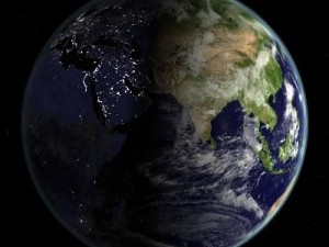 earth moon and sun 3D 模型