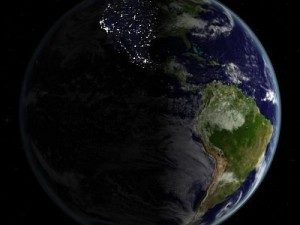 earth moon and sun 3D 模型