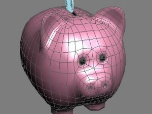 piggybank 3D Model