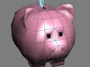 piggybank 3D Model