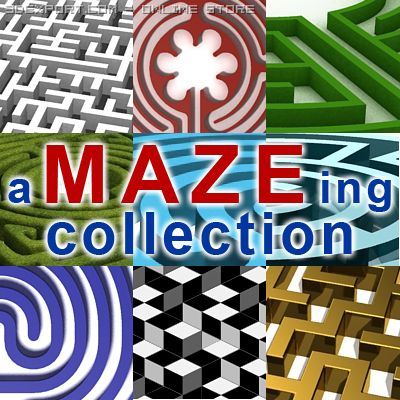 amazeing collection 3D Model .c4d .max .obj .3ds .fbx .stl .blend 
