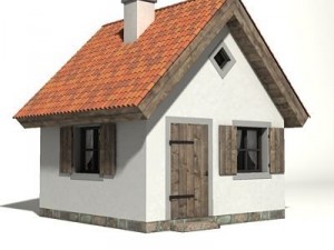 the house 3D 模型