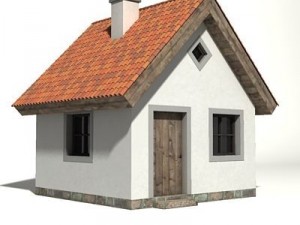 the house 3D 模型