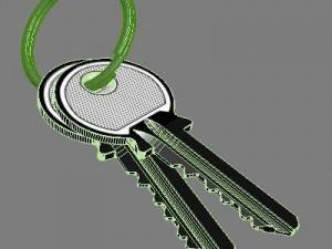 keys Modelo 3D