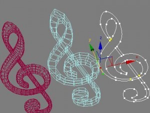 symbols collection 3D Model