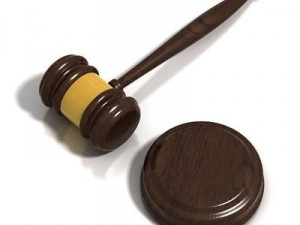 justice gavel 3D 模型