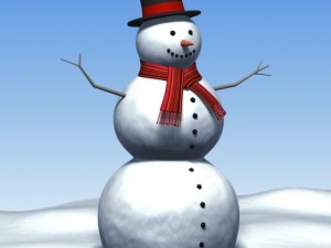snowman 3D Model