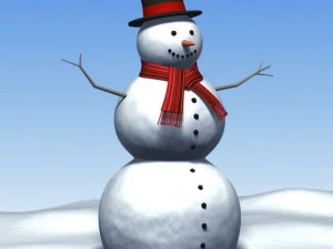 snowman 3D Model