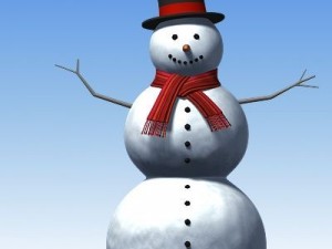 snowman 3D Model