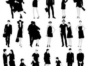 people stylized with style 3D Модель