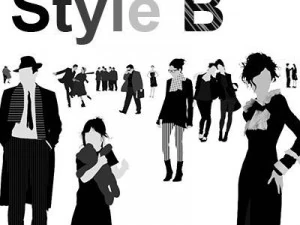 people stylized with style 3D Model