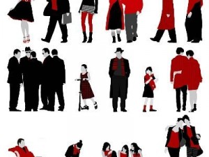 people stylized with style 3D Модель