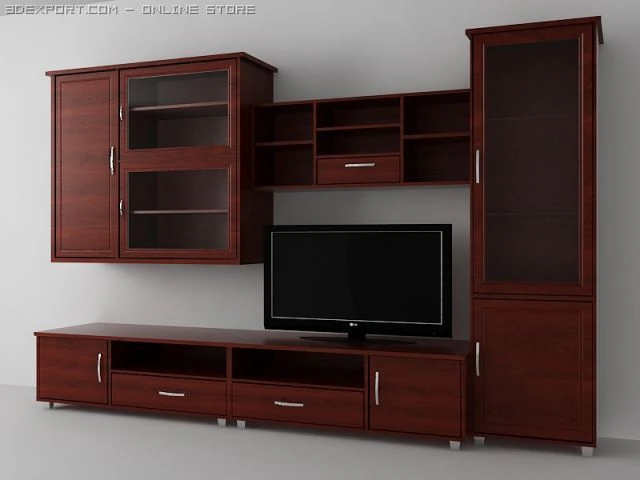 livving room 3D Model .c4d .max .obj .3ds .fbx .stl .blend 
