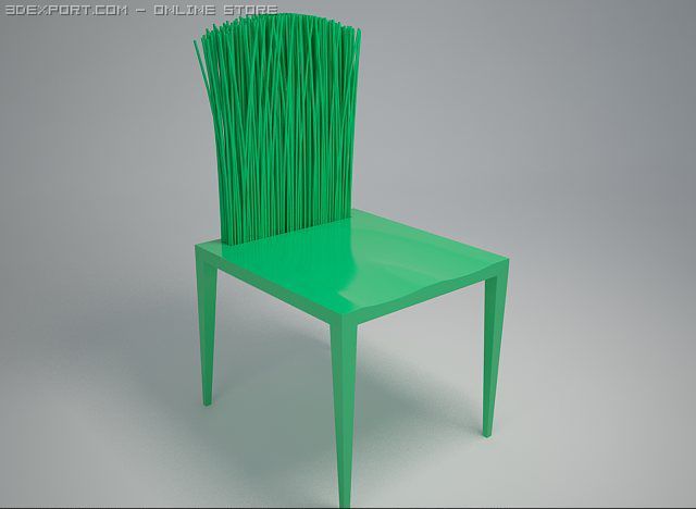 chair 3D 모델 .c4d .max .obj .3ds .fbx .stl .blend
