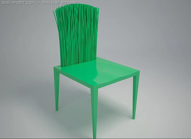 chair 3D Model .c4d .max .obj .3ds .fbx .stl .blend 