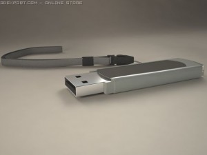 usb flash Model 3D
