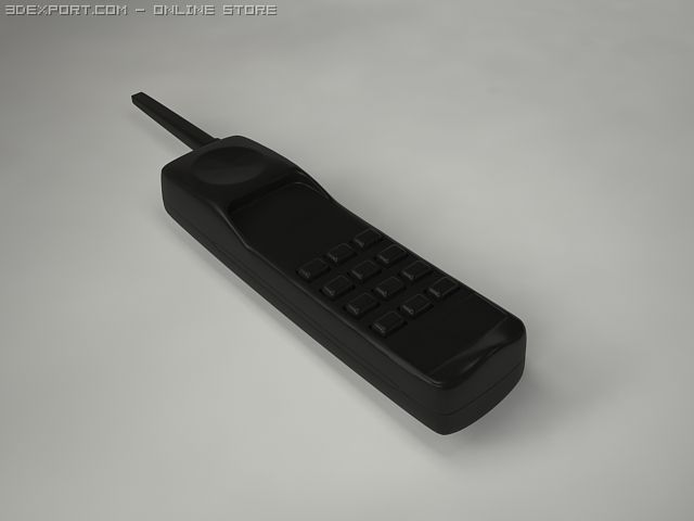 phone 3D Модель .c4d .max .obj .3ds .fbx .stl .blend 