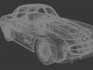 mercedes benz sl300 3D Model