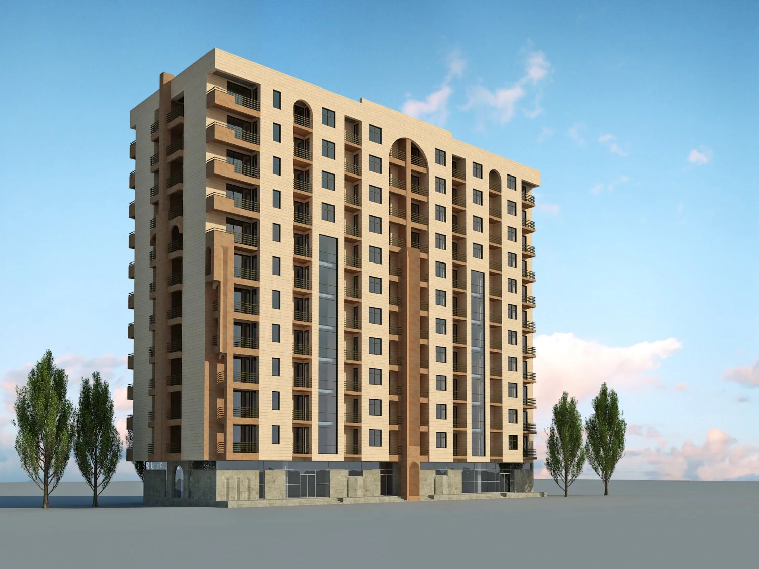 building 3D Model .c4d .max .obj .3ds .fbx .stl .blend 