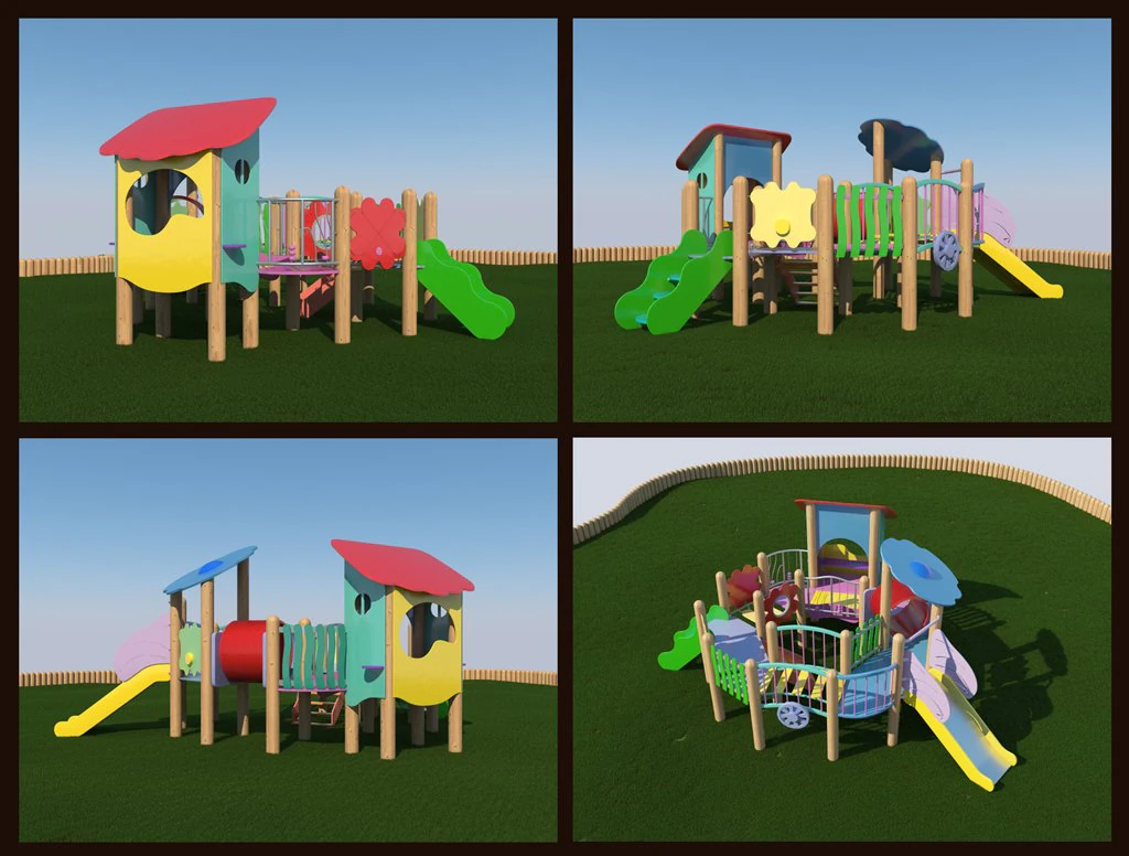 playfield 3D Model .c4d .max .obj .3ds .fbx .stl .blend 